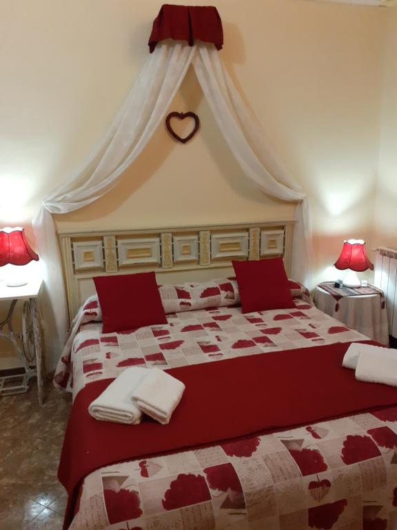 Postel nebo postele na pokoji v ubytování B&B Casa Celsi