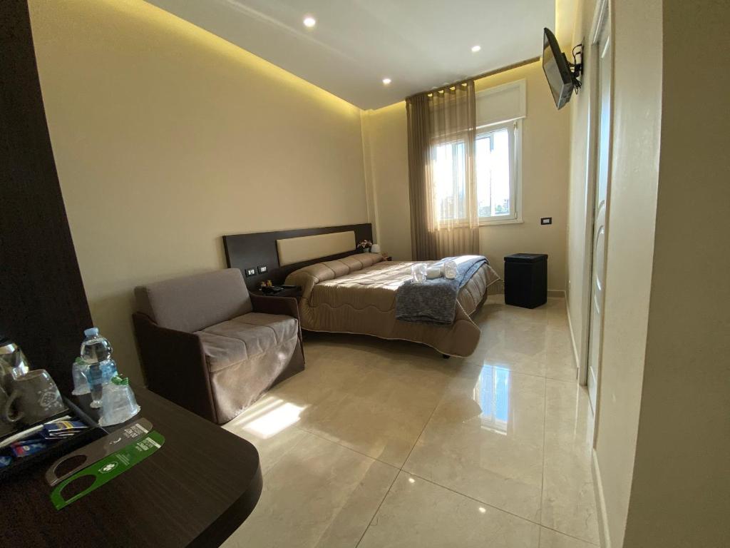 Posezení v ubytování Grand Hotel Royal