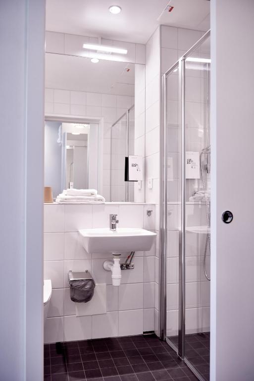 Koupelna v ubytování IKEA Hotell