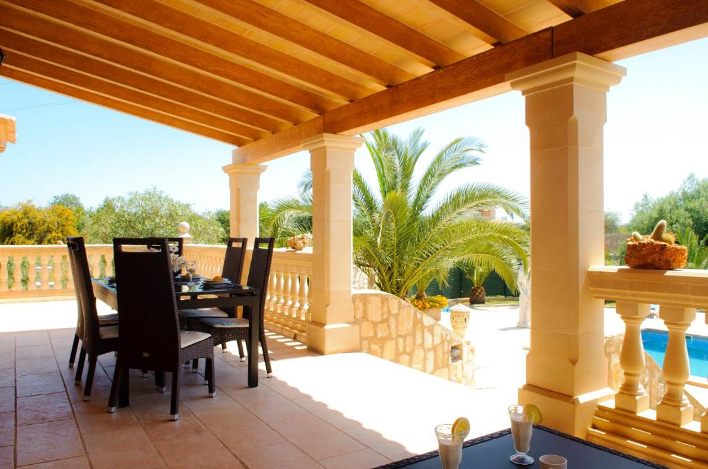 Balkón alebo terasa v ubytovaní Finca Cullera