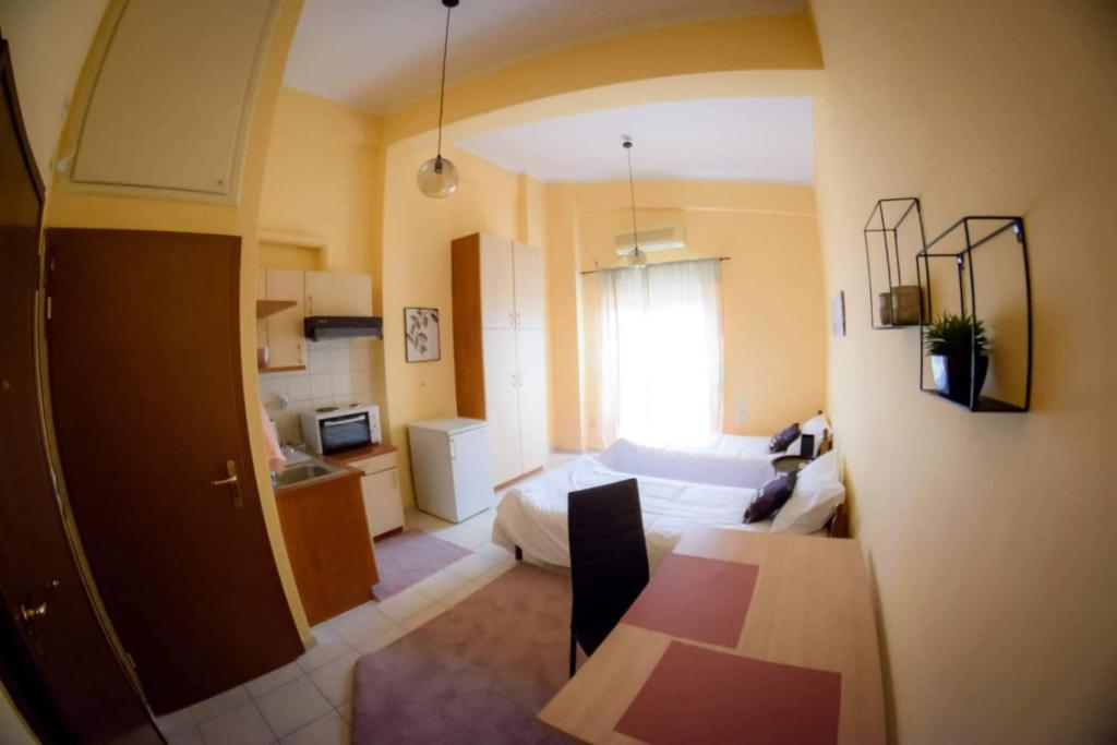 Kuchyň nebo kuchyňský kout v ubytování HOME