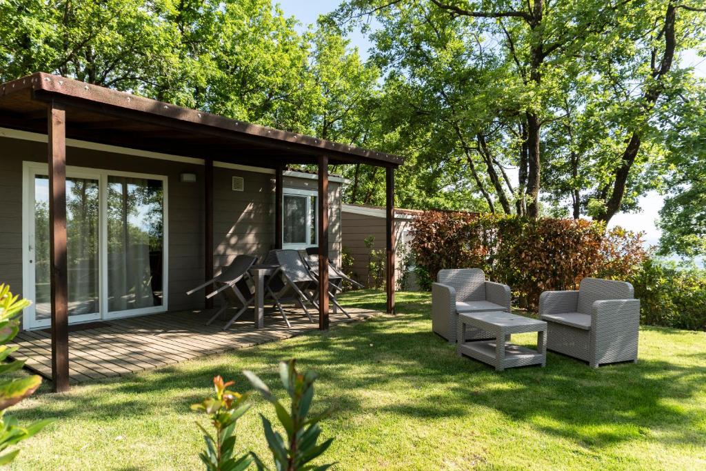 Zahrada ubytování Camping Barco Reale