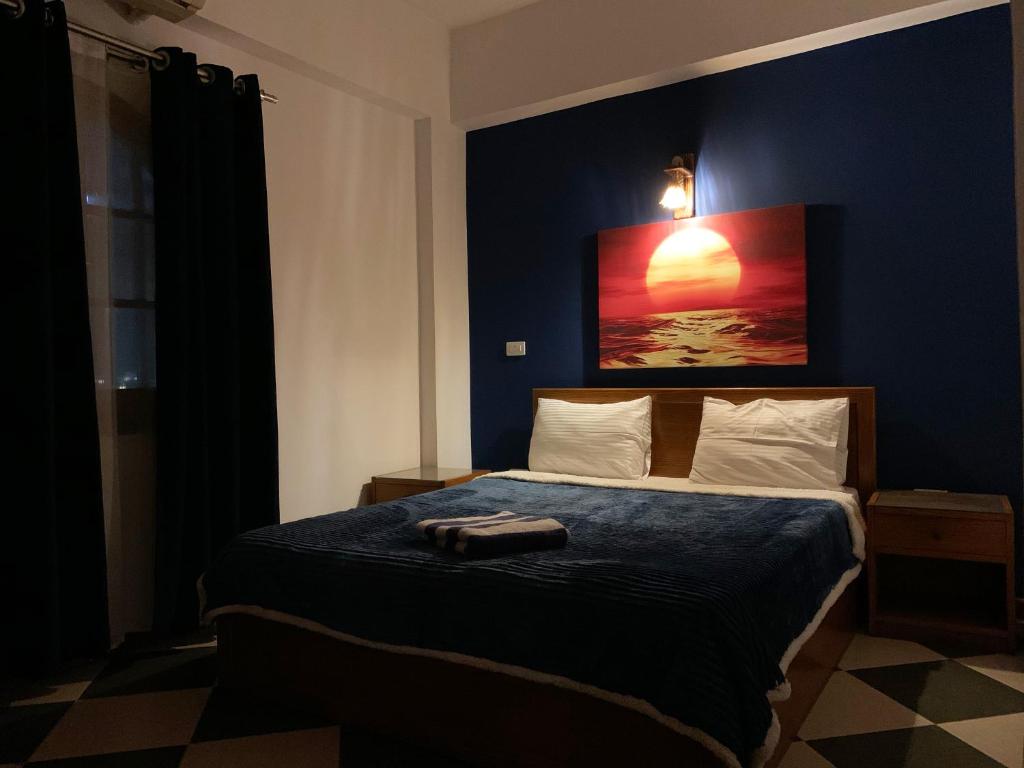 Postel nebo postele na pokoji v ubytování Sea Soul Hotel