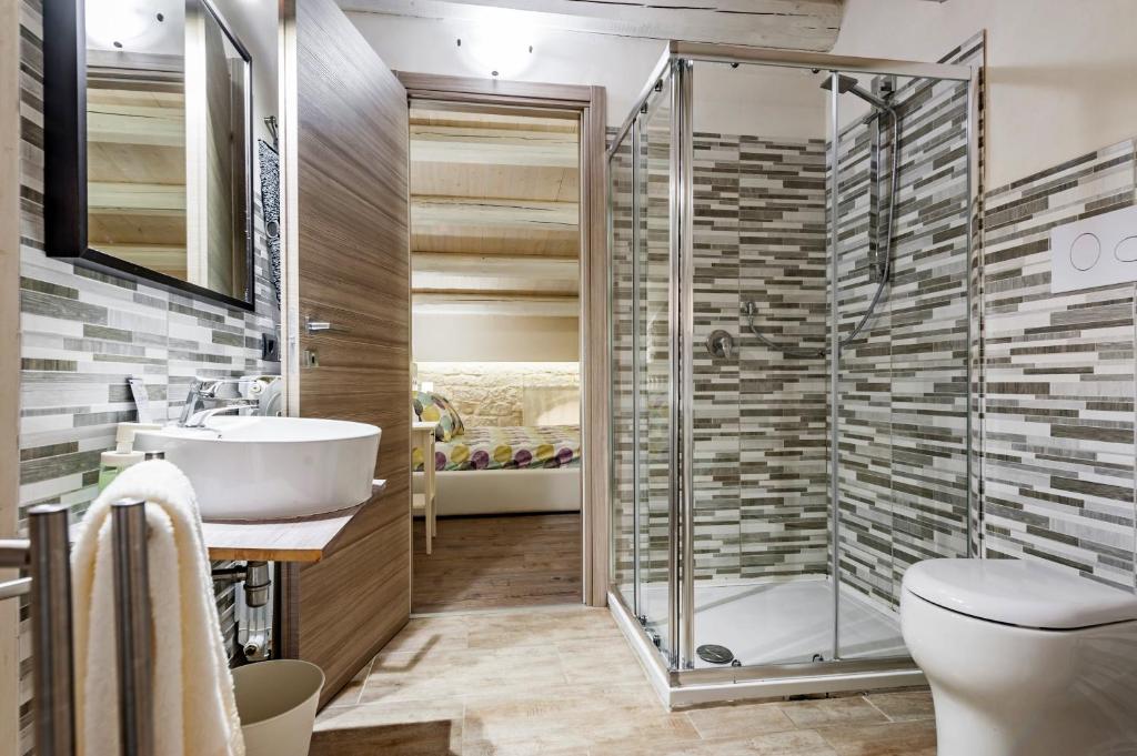 Łazienka w obiekcie Villa Antica Aia Relax