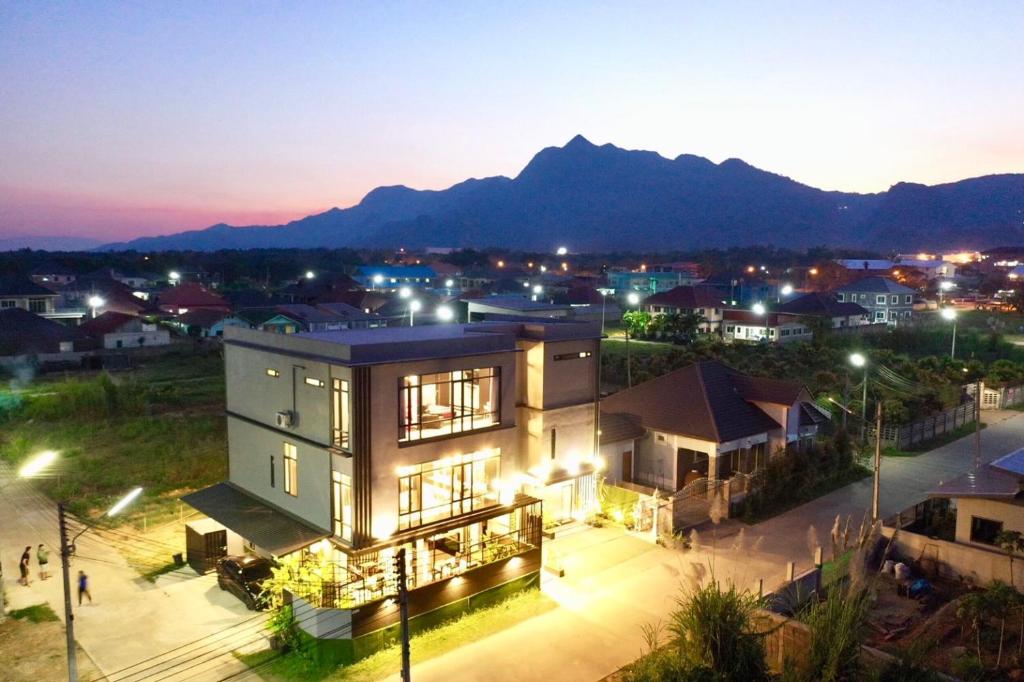 Nespecifikovaný výhled na hory nebo výhled na hory při pohledu z bed and breakfast