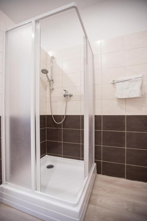 Koupelna v ubytování FAMILY Apartment OSTRAVA