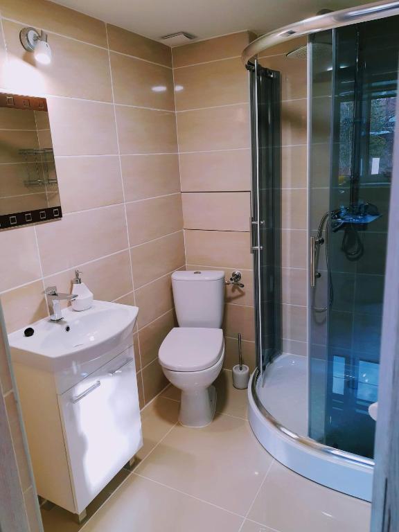 Kúpeľňa v ubytovaní Emma apartament