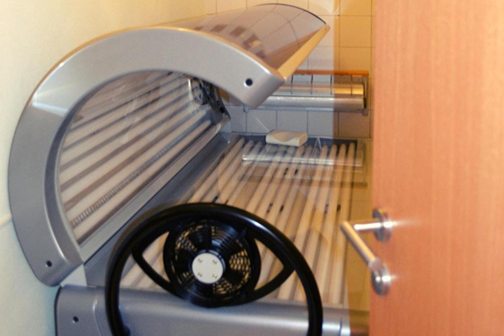 Fitness centrum a/nebo fitness zařízení v ubytování s´Waldhaus