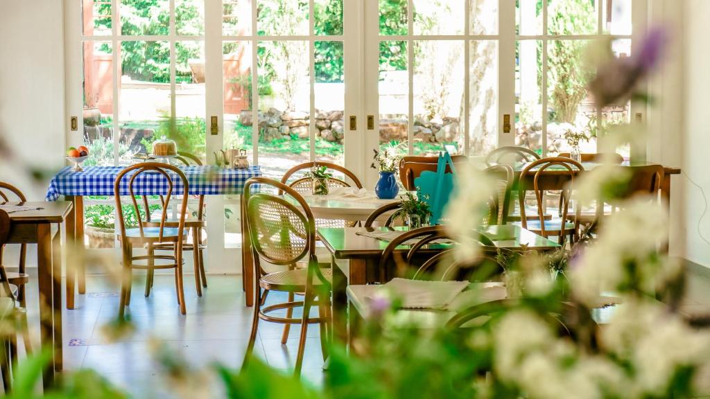 Restaurace v ubytování Pousada La Vista