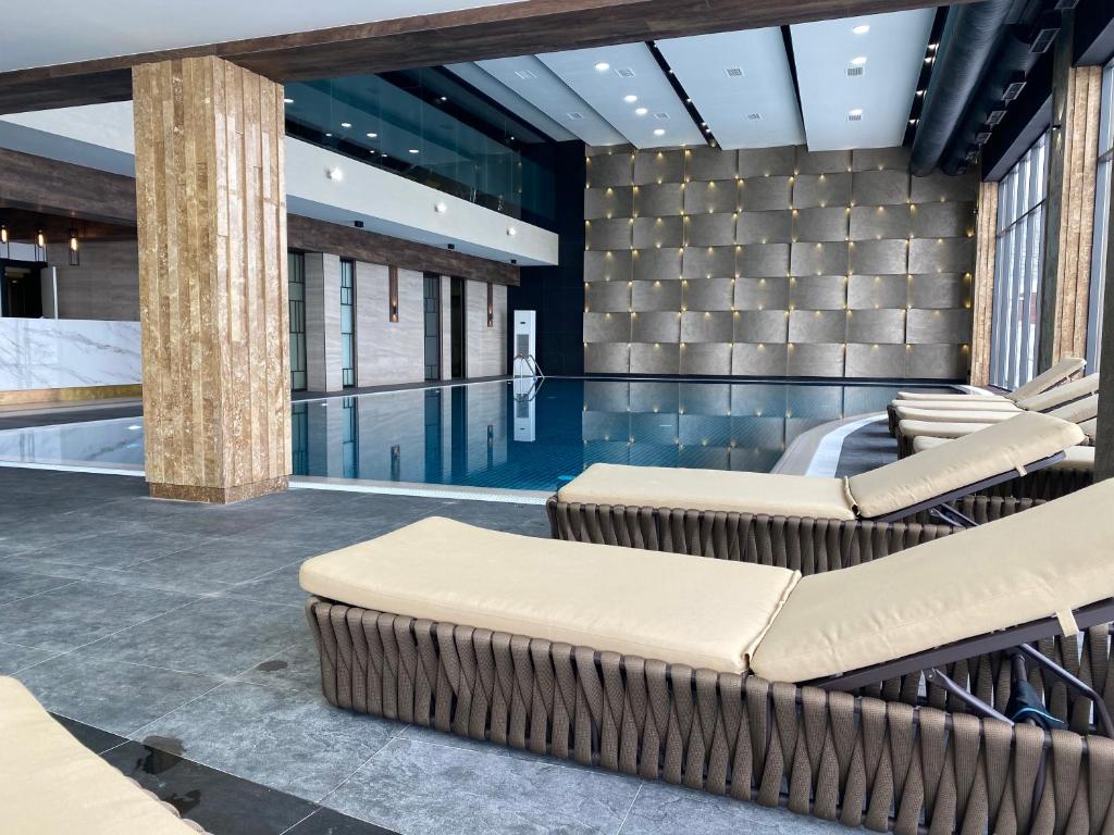 Bazén v ubytování Jermuk Hotel and SPA nebo v jeho okolí