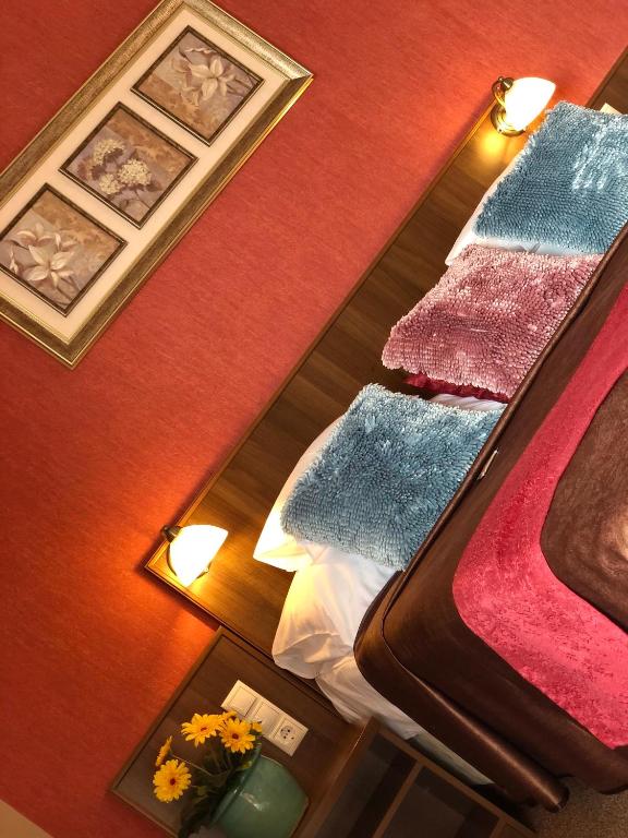 Posezení v ubytování Ambrózia Étterem és Panzió