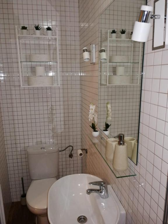 Łazienka w obiekcie Apartamento EntreCaminos