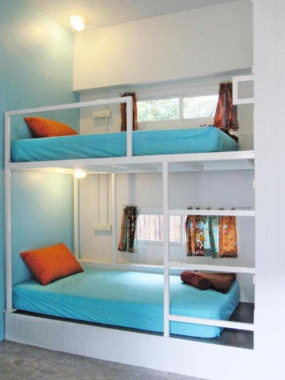 Postel nebo postele na pokoji v ubytování Glur Hostel