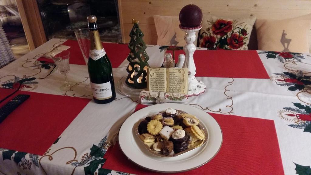 Nápoje v ubytování Chalet Die Berghexn