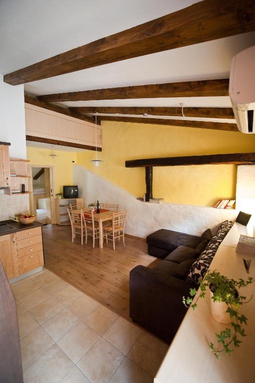 Kuchyň nebo kuchyňský kout v ubytování Toncevi Eco Estate