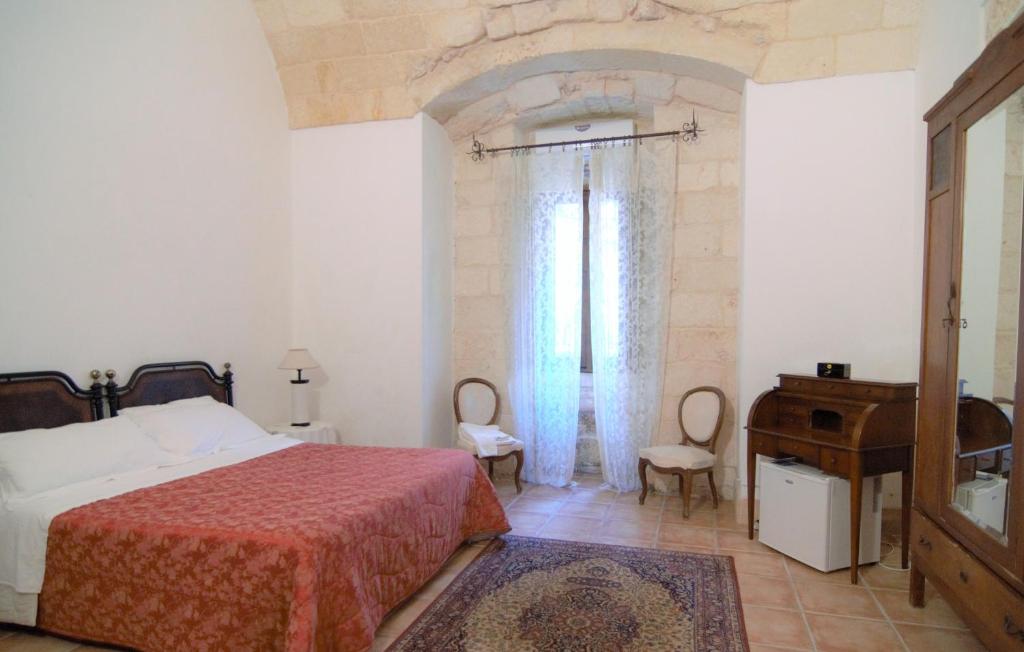 Postel nebo postele na pokoji v ubytování Palazzo Vecchio
