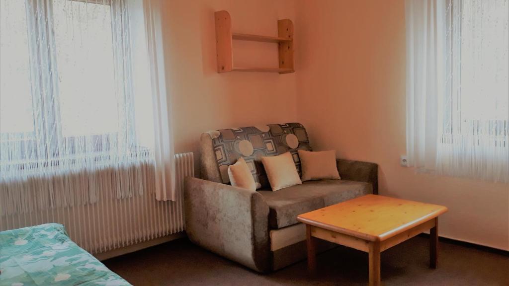Posezení v ubytování Apartment Ulrich