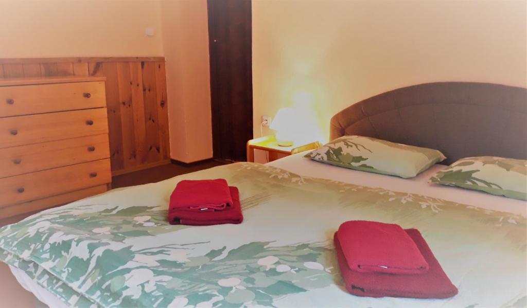 Postel nebo postele na pokoji v ubytování Apartment Ulrich