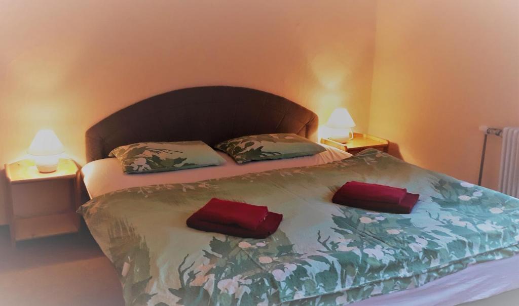 Postel nebo postele na pokoji v ubytování Apartment Ulrich