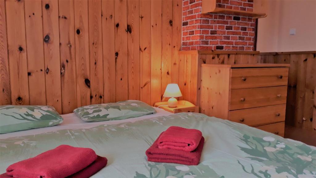 Postel nebo postele na pokoji v ubytování Apartment Ulrich