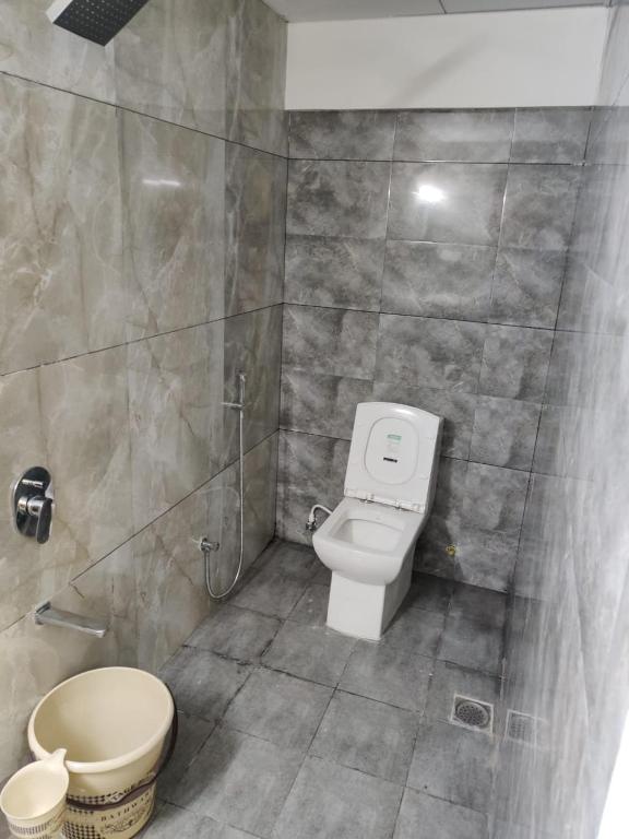 Koupelna v ubytování Hotel Joyce