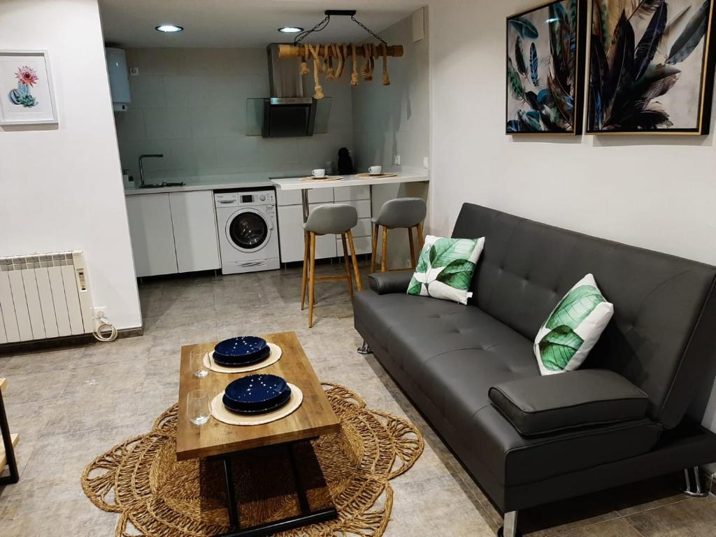 Kuchyň nebo kuchyňský kout v ubytování Apartamento pleno centro Wallada