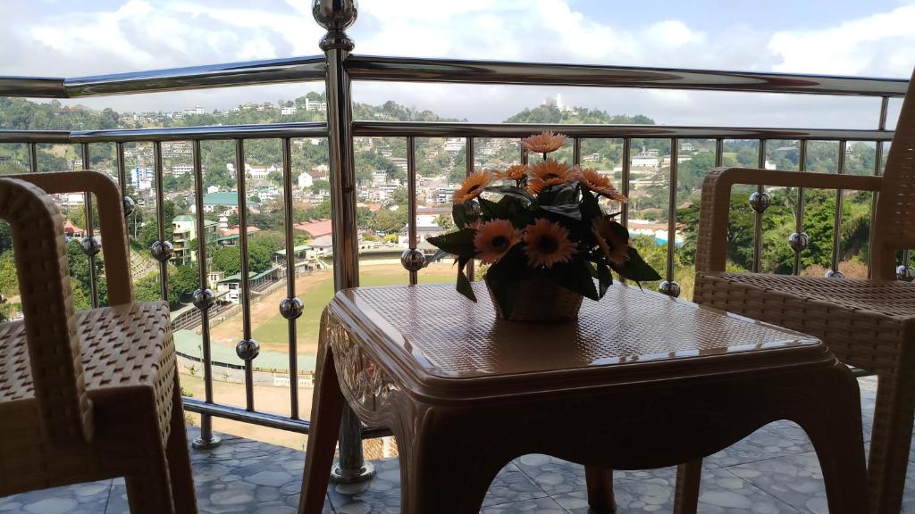 Balkón nebo terasa v ubytování Shani Residence Kandy