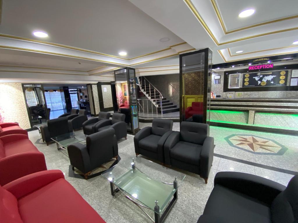 Posezení v ubytování Grand Oral Hotel