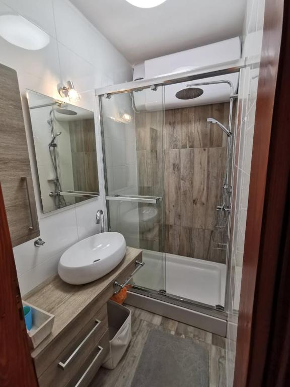 Kúpeľňa v ubytovaní Villa Cvetić