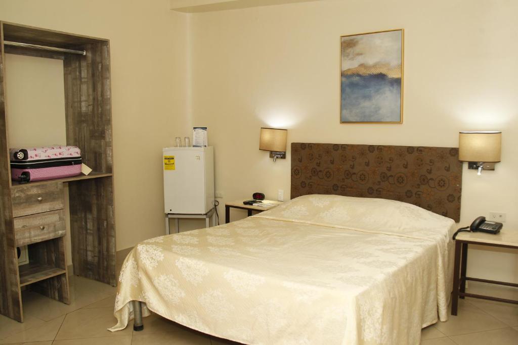 Postel nebo postele na pokoji v ubytování Hotel Varadero Internacional
