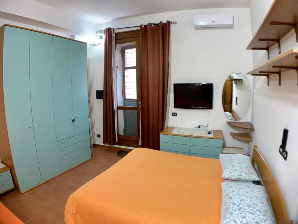 TV a/nebo společenská místnost v ubytování B&B Barone