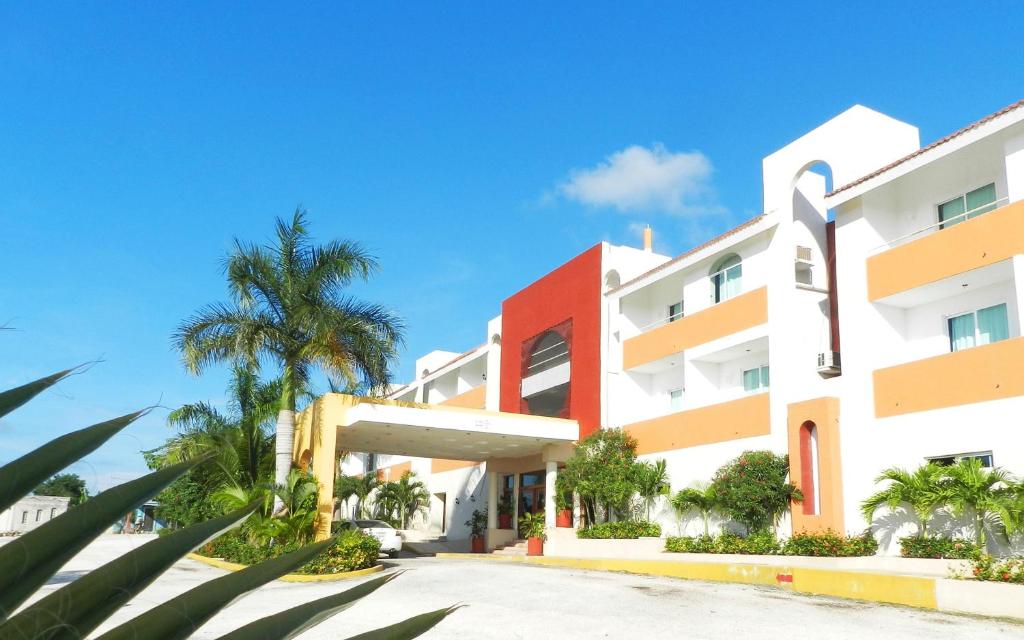 Budova, kde se hotel nachází