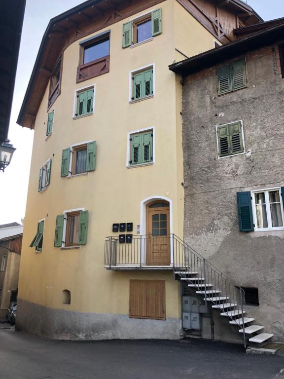 Budova, kde se apartmán nachází