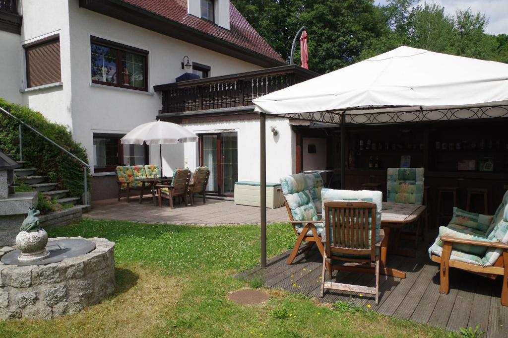 Zahrada ubytování Gästehaus Gaens - Ferienzimmer