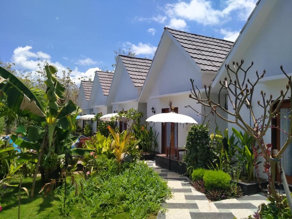 Zahrada ubytování PITAMATA VILLAS
