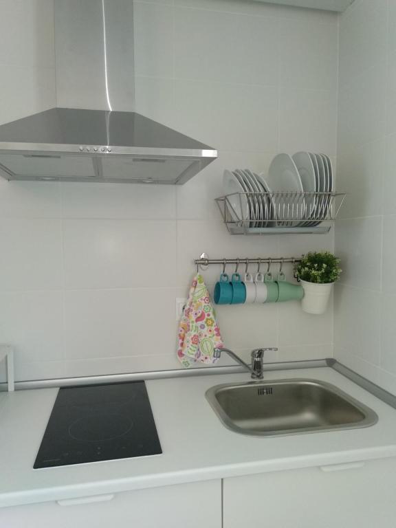 Kuchyň nebo kuchyňský kout v ubytování La casita de Evita