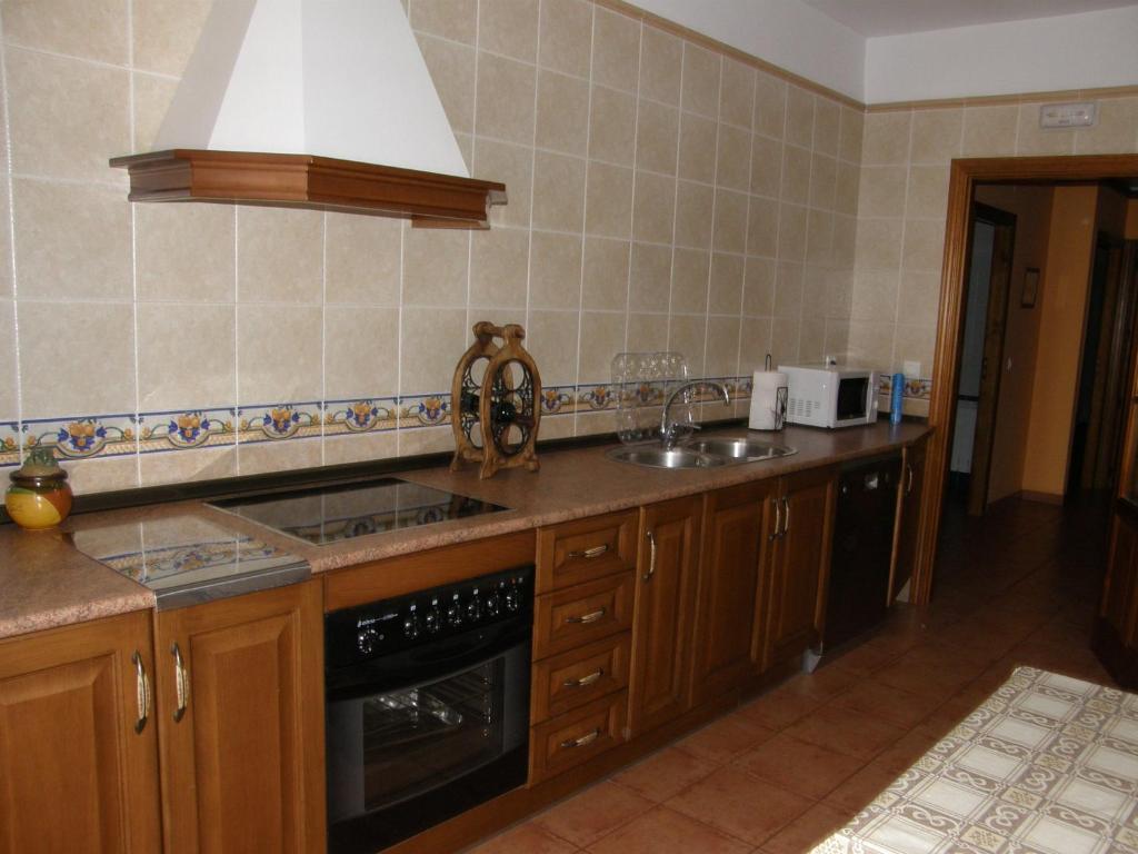 Kuchyňa alebo kuchynka v ubytovaní Casa Rural Alonso Quijano