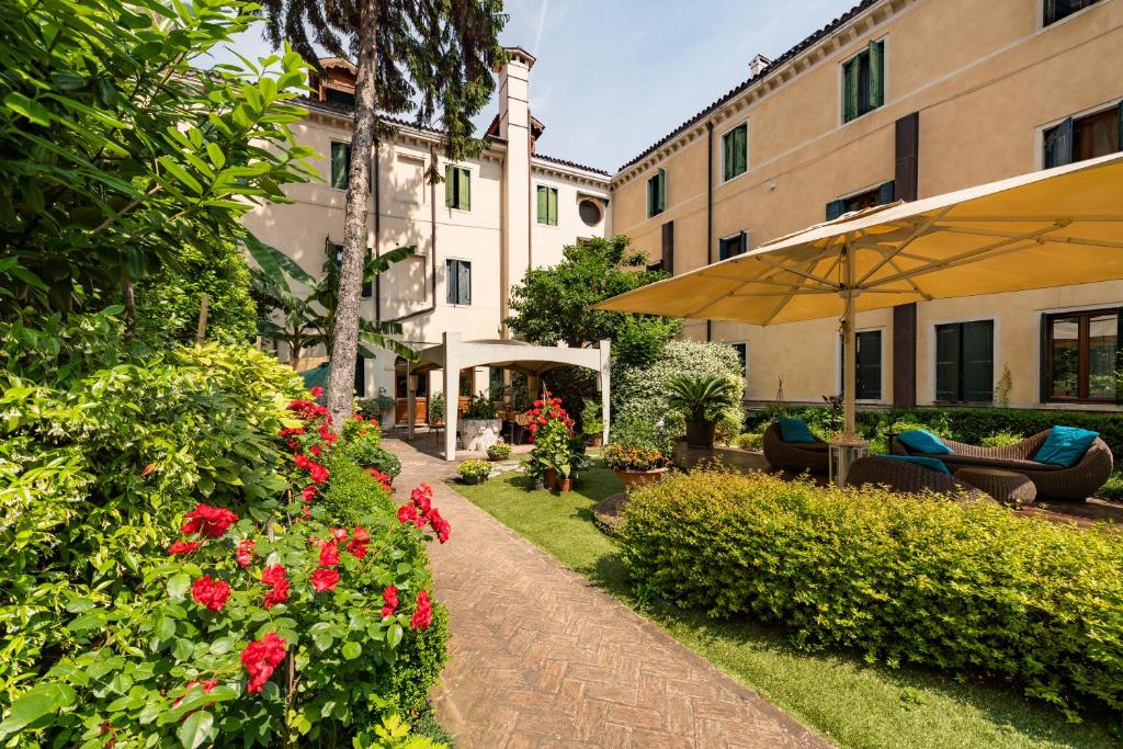 Zahrada ubytování Hotel Abbazia