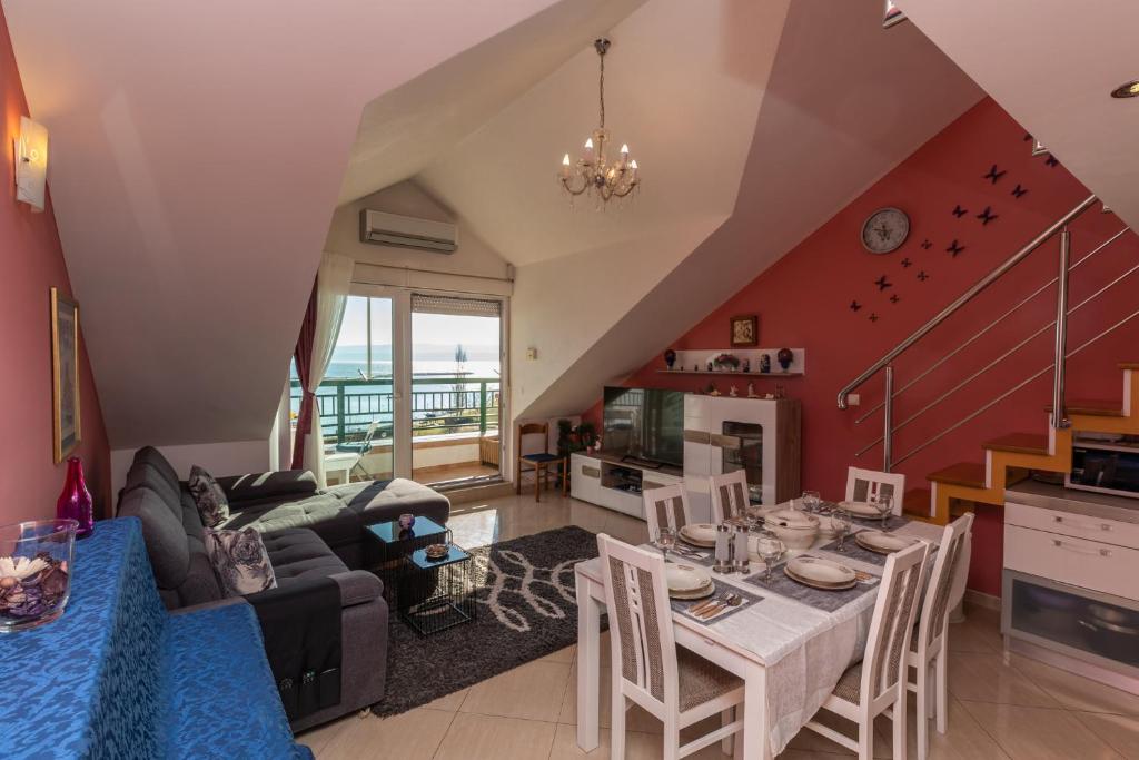 Posedenie v ubytovaní Apartman Monika