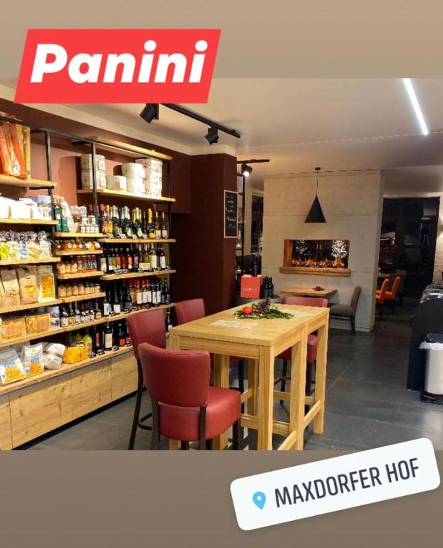 Certifikát, hodnocení, plakát nebo jiný dokument vystavený v ubytování Hotel Maxdorfer Hof