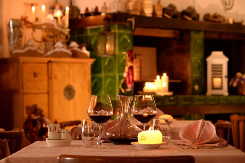 Nápoje v ubytování Hotel Compet