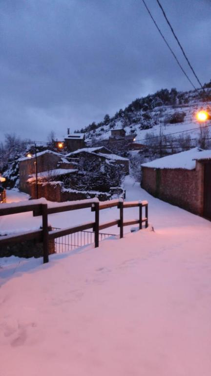 Cal Fuste during the winter
