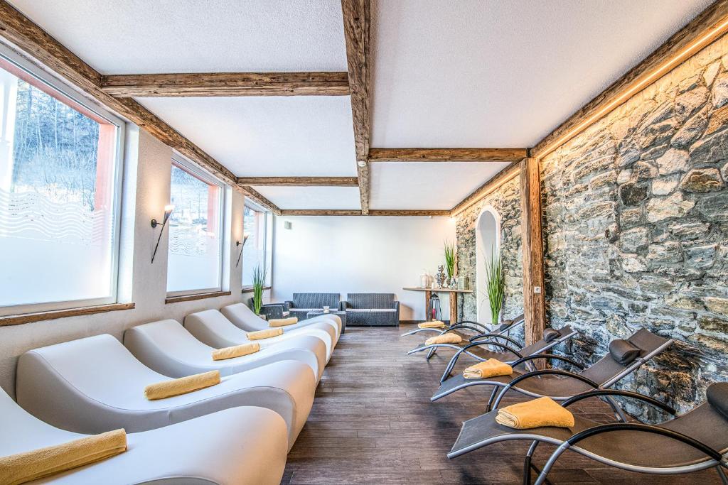 Posezení v ubytování Alpin Hotel Gudrun