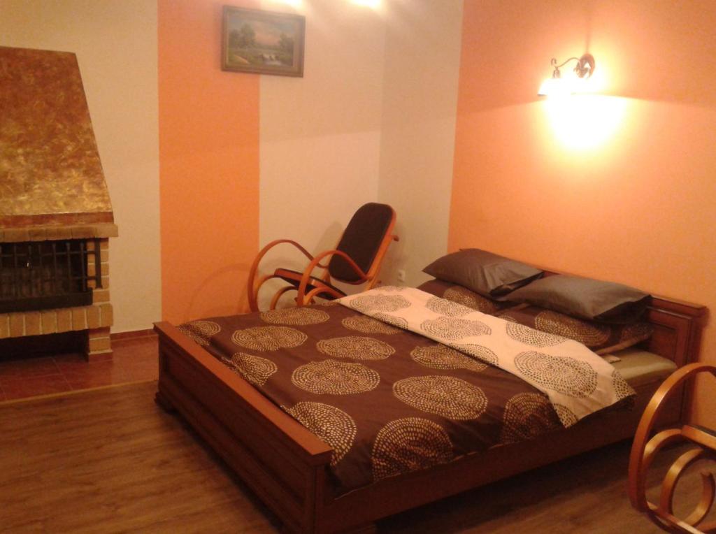 Postel nebo postele na pokoji v ubytování Apartman Nadezda