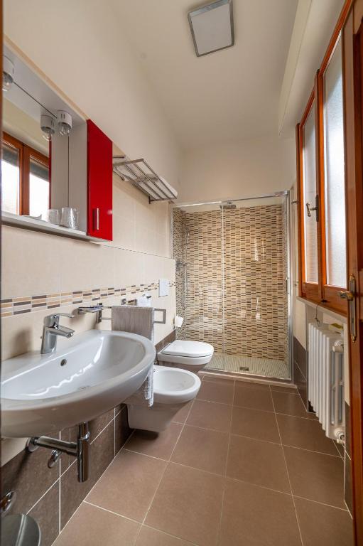 Łazienka w obiekcie B&B Villa Montreux