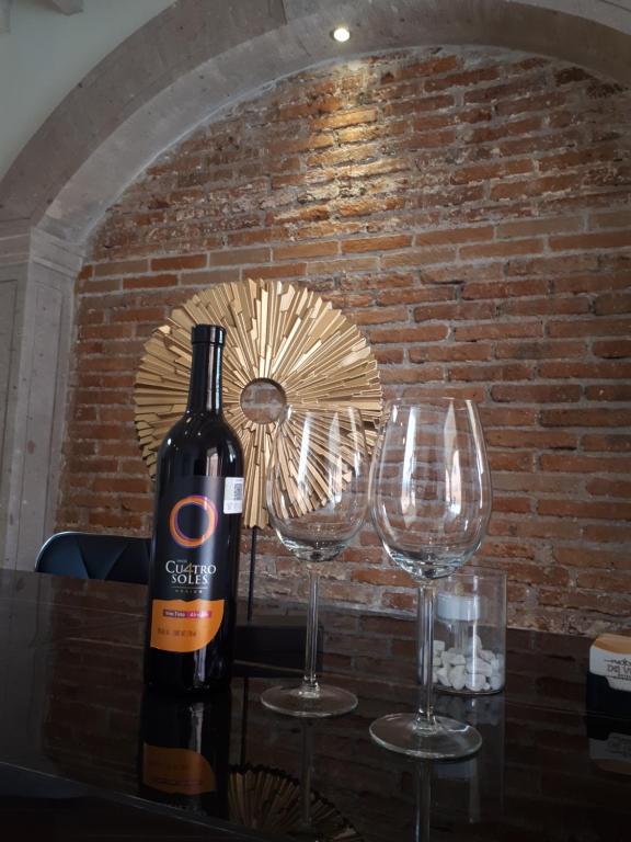 Nápoje v ubytování Hotel Del Valle