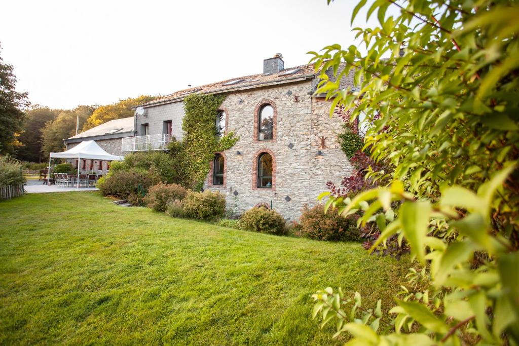 Zahrada ubytování L'Atelier du Moulin d'en Bas