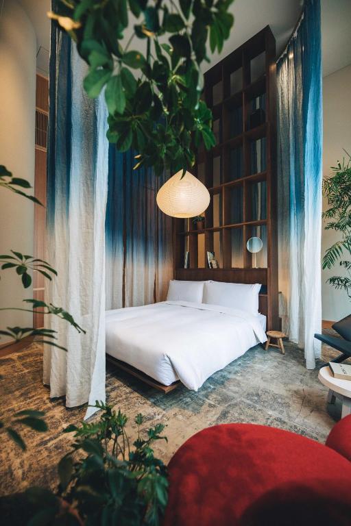 Postel nebo postele na pokoji v ubytování Hotel K5