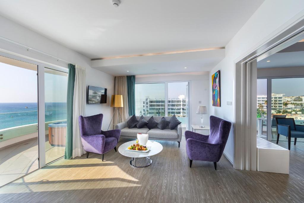 Melissi Beach Hotel & Spa - 大套房海景与户外漩涡