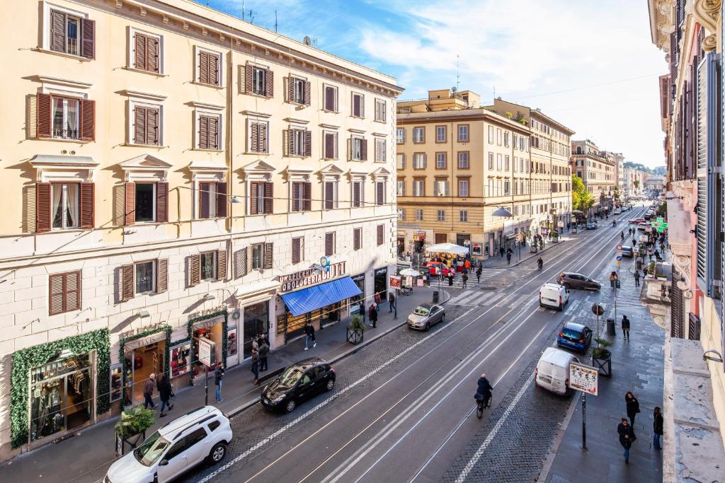 Výhľad na mesto Rím alebo výhľad na mesto priamo z apartmánu